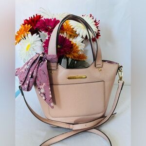 Steve Madden pink satchel crossbody VGUC